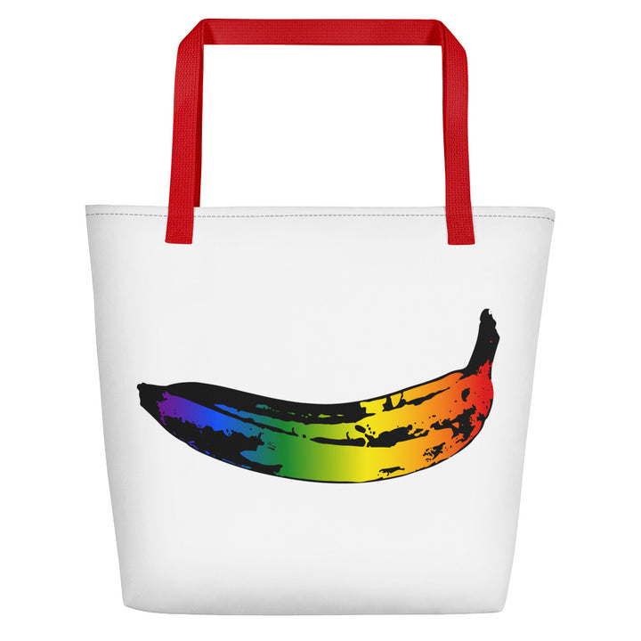Rainbow Banana Large Tote/Beach Bag Bags The Rainbow Stores