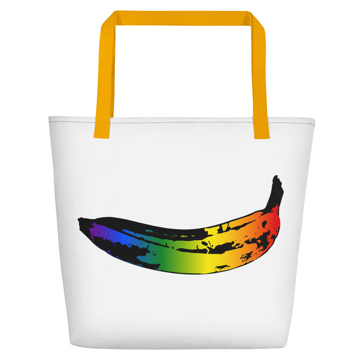 Rainbow Banana Large Tote/Beach Bag Bags The Rainbow Stores