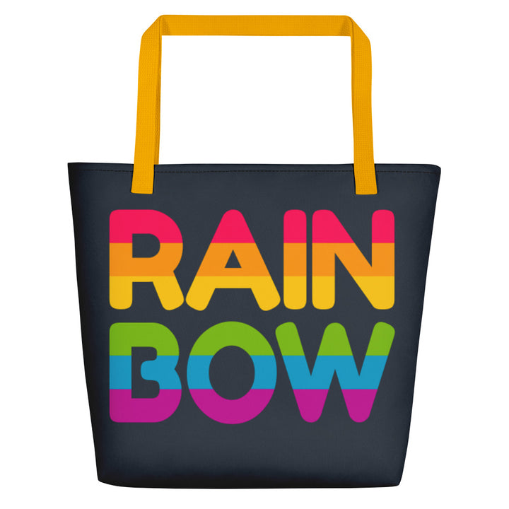 RainBow Large Tote/Beach Bag Bags The Rainbow Stores
