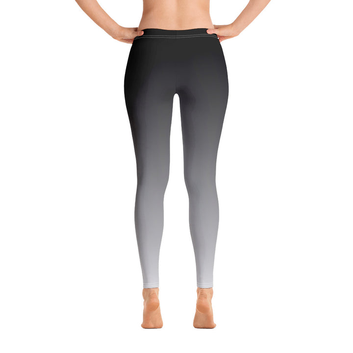 Aromantic Pride Flash Fade To Grey Leggings Leggings The Rainbow Stores