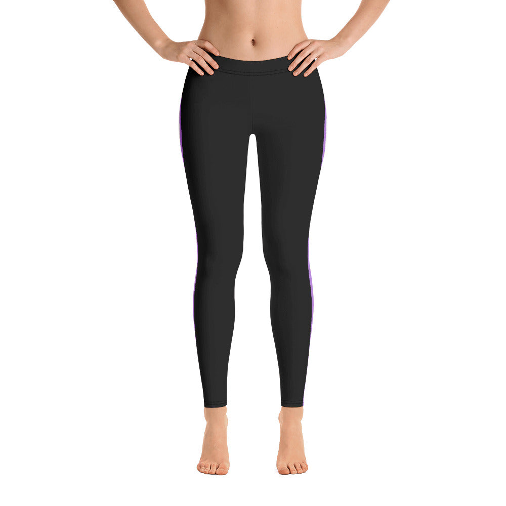 Genderqueer Pride Flag Side Stripe Leggings Leggings The Rainbow Stores