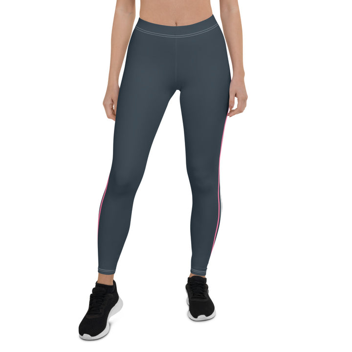 Gender Fluid Pride Flag Separated Stripes Leggings Leggings The Rainbow Stores