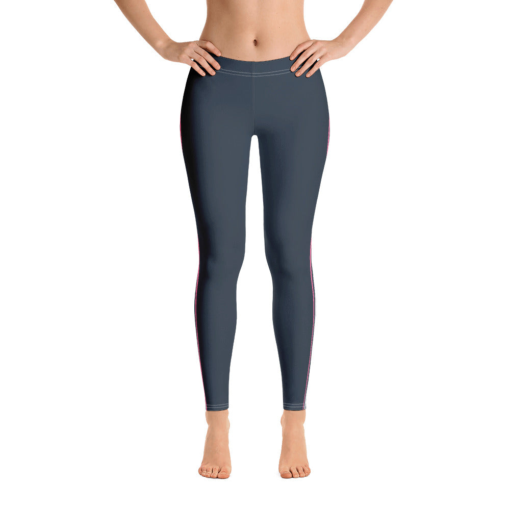 Gender Fluid Pride Flag Separated Stripes Leggings Leggings The Rainbow Stores