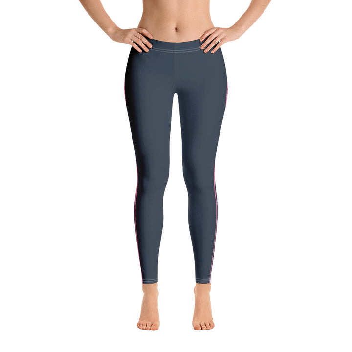 Gender Fluid Pride Flag Separated Stripes Leggings Leggings The Rainbow Stores