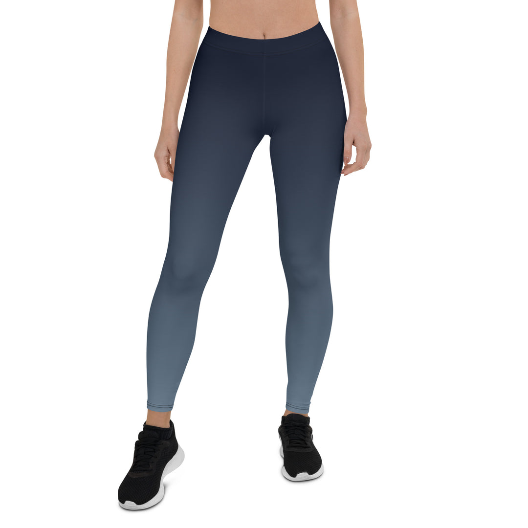 Bisexual Pride Flash Fade To Blue Leggings Leggings The Rainbow Stores