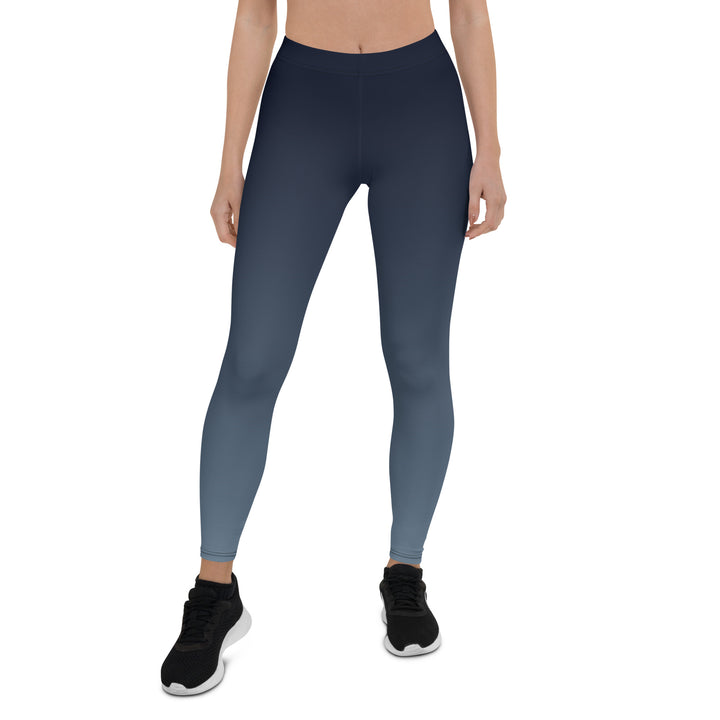 Bisexual Pride Flash Fade To Blue Leggings Leggings The Rainbow Stores