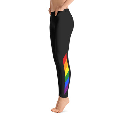 LGBTQ+ Rainbow Pride Flag Leggings Leggings The Rainbow Stores