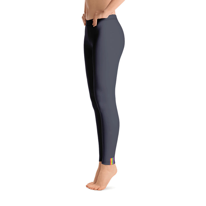 Rainbow Pride Flash Blue Leggings Leggings The Rainbow Stores