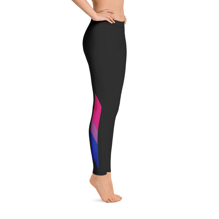 Bisexual Pride Flag Leggings Leggings The Rainbow Stores