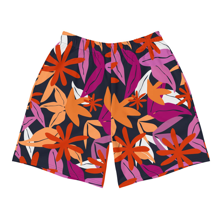 Floral Pattern Long Shorts In Lesbian Colours Shorts Long The Rainbow Stores