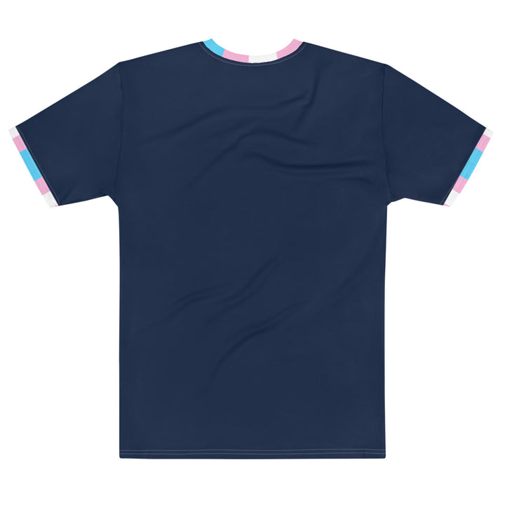 Trans Pride Flag Trim T-shirt AOP T-shirts The Rainbow Stores