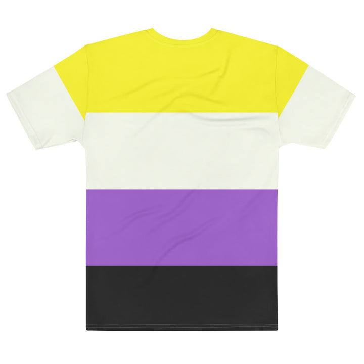 Non-Binary Pride Flag T-shirt AOP T-shirts The Rainbow Stores