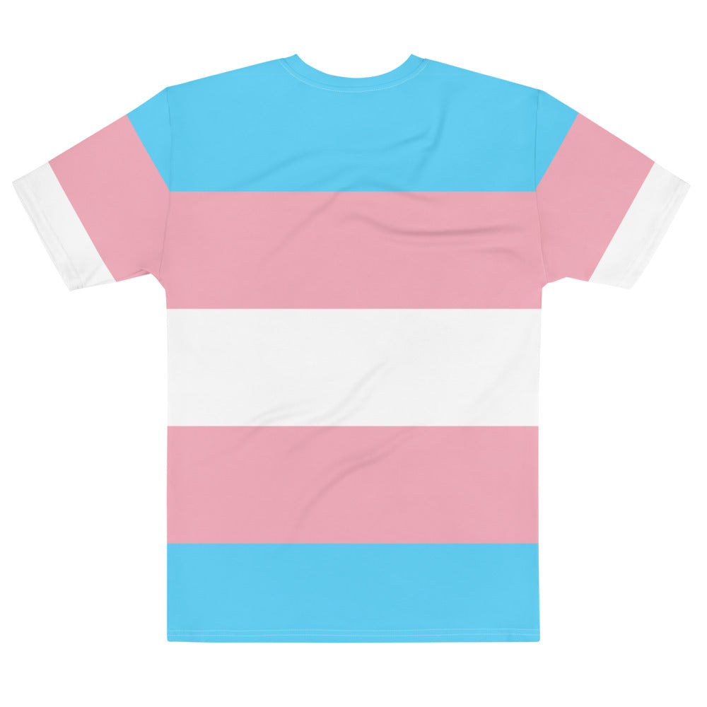 Trans Pride Flag T-shirt AOP T-shirts The Rainbow Stores