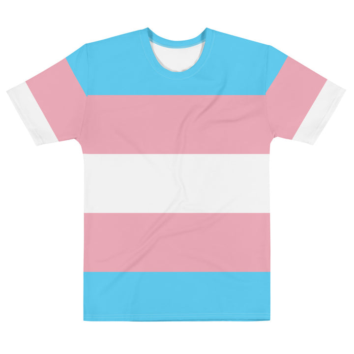 Trans Pride Flag T-shirt AOP T-shirts The Rainbow Stores