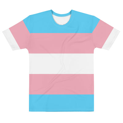 Trans Pride Flag T-shirt T-shirts The Rainbow Stores
