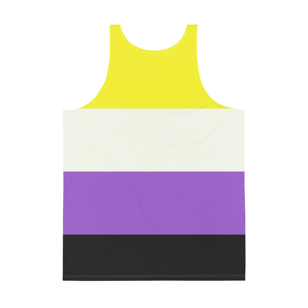 Non-Binary Pride Flag Vest Vests and Tank Tops The Rainbow Stores
