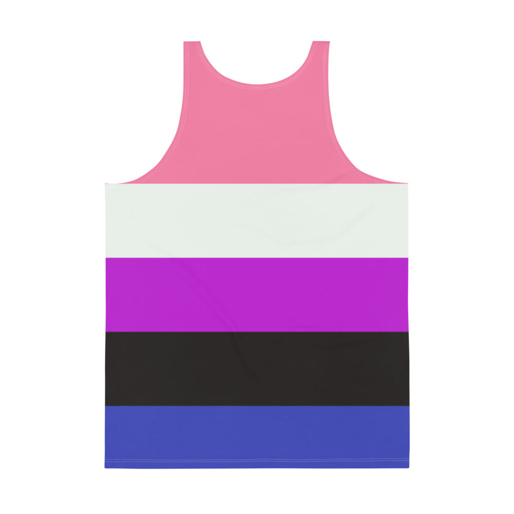 Gender Fluid Pride Flag Vest Vests and Tank Tops The Rainbow Stores