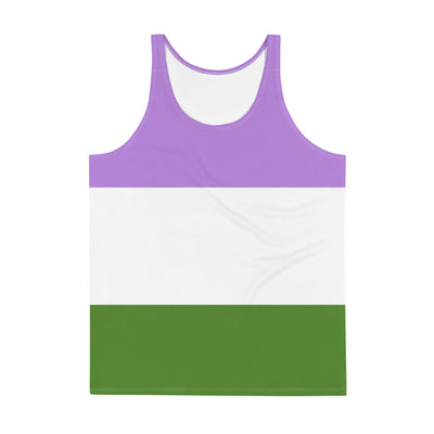 Genderqueer Pride Flag Vest Vests and Tank Tops The Rainbow Stores