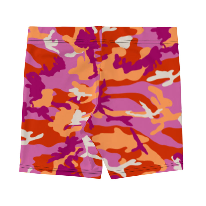 Lesbian Camo Legging Shorts Legging Shorts The Rainbow Stores