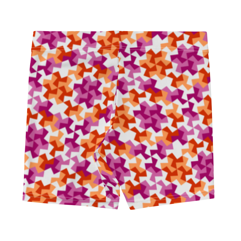 Lesbian Pattern X Legging Shorts Legging Shorts The Rainbow Stores