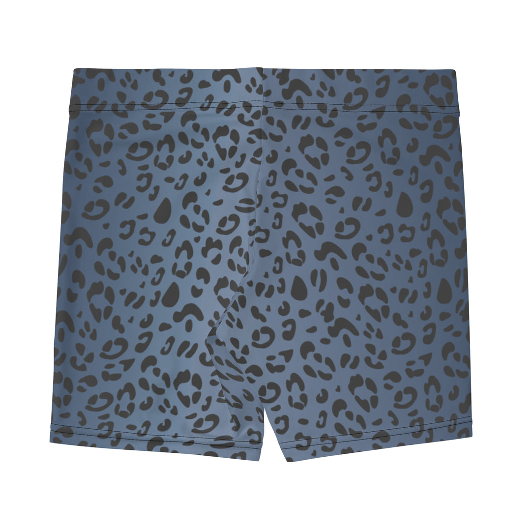 Rainbow Pride Flag Blue Leopard Print Legging Shorts Legging Shorts The Rainbow Stores