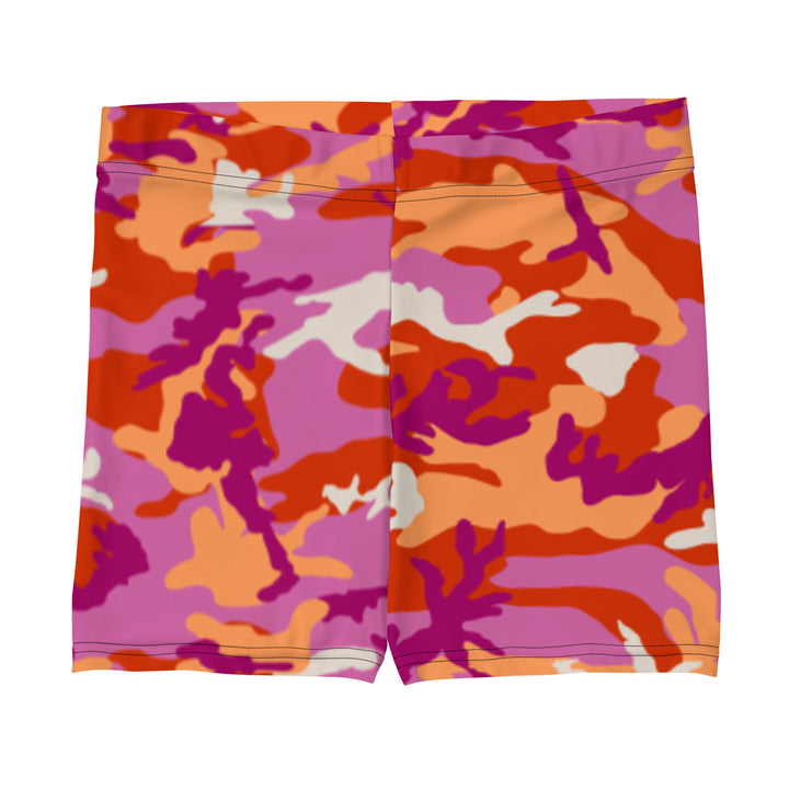 Lesbian Camo Legging Shorts Legging Shorts The Rainbow Stores