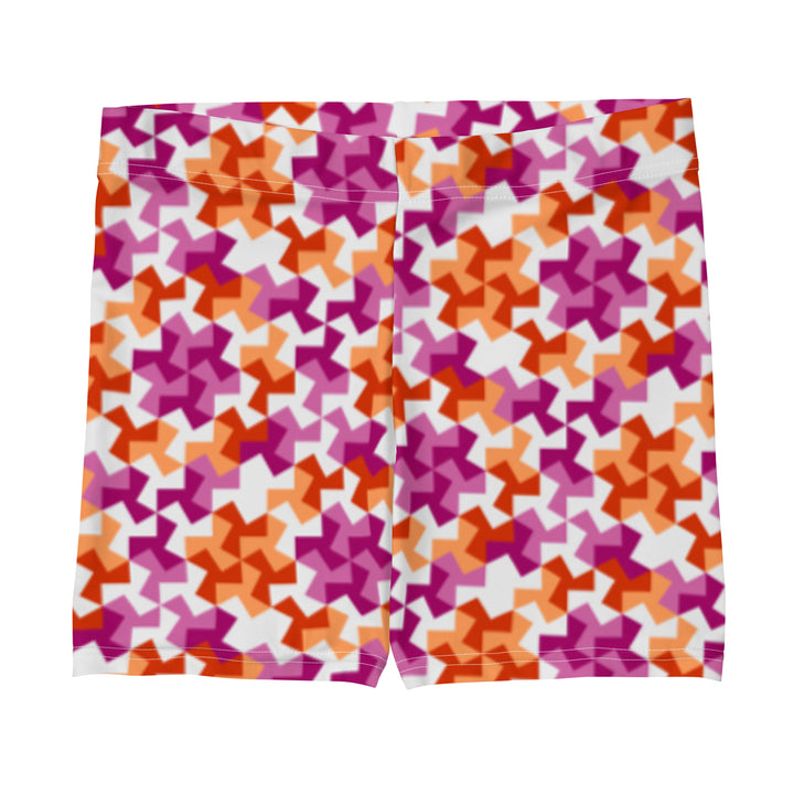 Lesbian Pattern X Legging Shorts Legging Shorts The Rainbow Stores