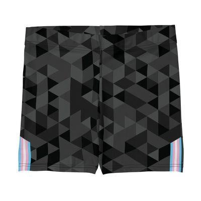 Trans Triangle Pattern Legging Shorts Shorts The Rainbow Stores