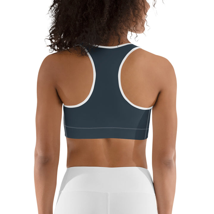 Gender Fluid Pride Flag Separated Stripes Sports Bra Sports Bras The Rainbow Stores