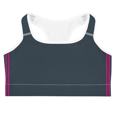 Bisexual Pride Flag Separated Stripes Sports Bra Sports Bras The Rainbow Stores