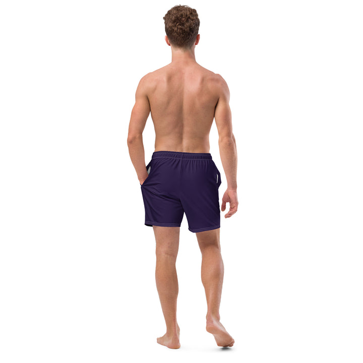 Midnight Blue Swimming Trunks With Rainbow Pocket Swimwear The Rainbow Stores