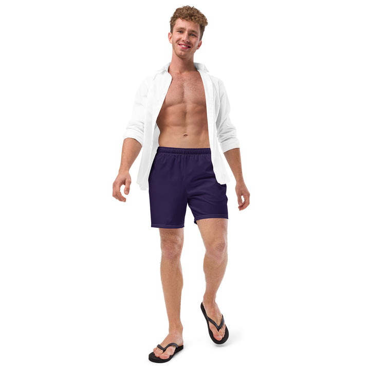 Midnight Blue Swimming Trunks With Rainbow Pocket Swimwear The Rainbow Stores