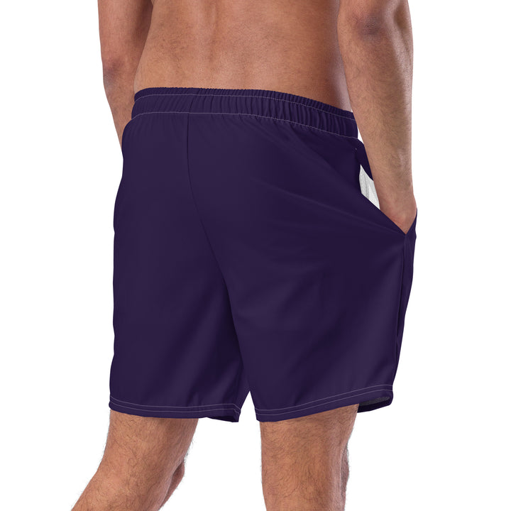 Midnight Blue Swimming Trunks With Rainbow Pocket Swimwear The Rainbow Stores
