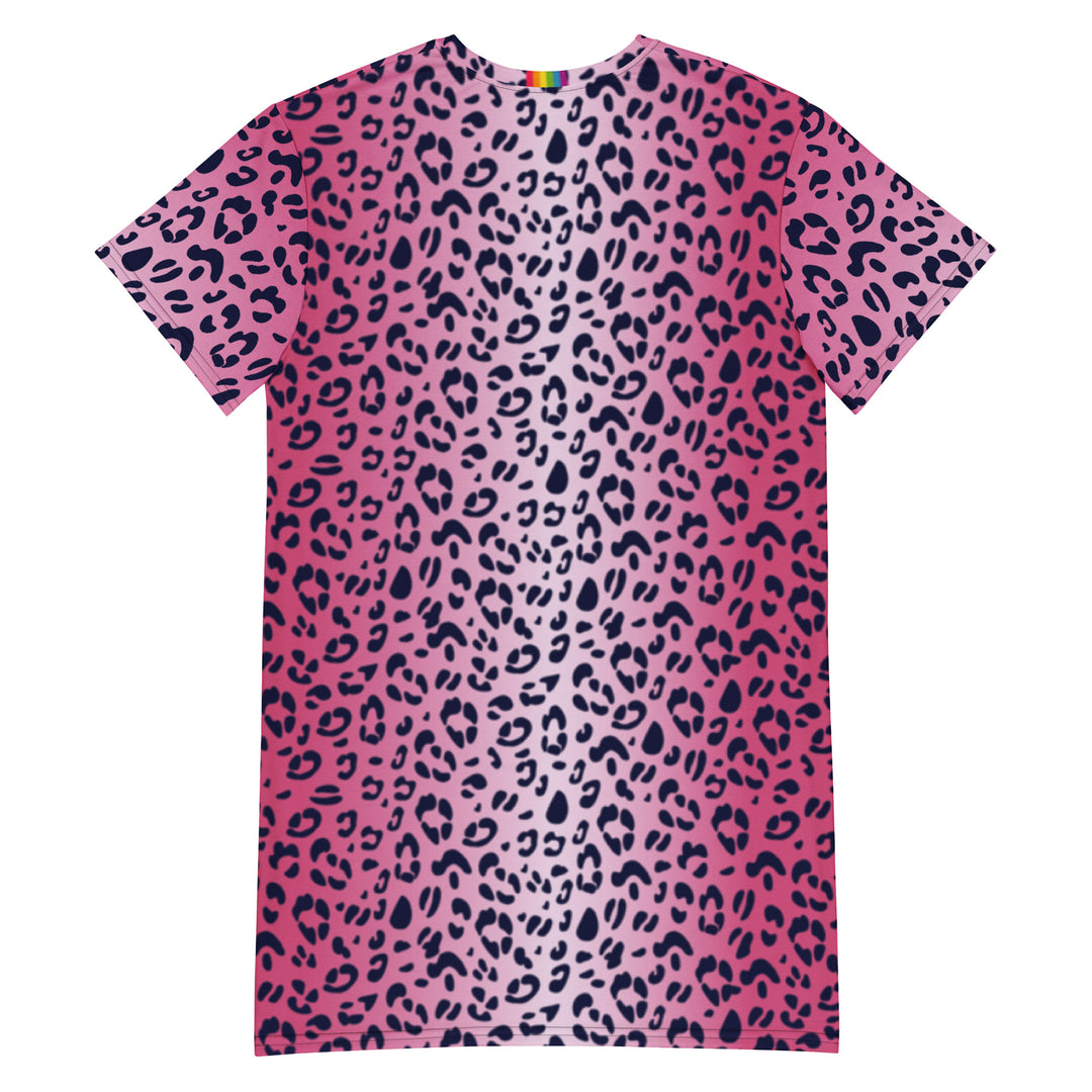 pink animal print shirt dress Maeve by Anthropolgie Pink Leopard Shirt Dress Size Small EUC