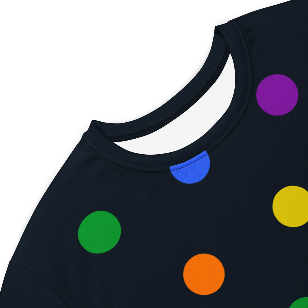 Rainbow Dotty T-shirt Dress Dresses The Rainbow Stores