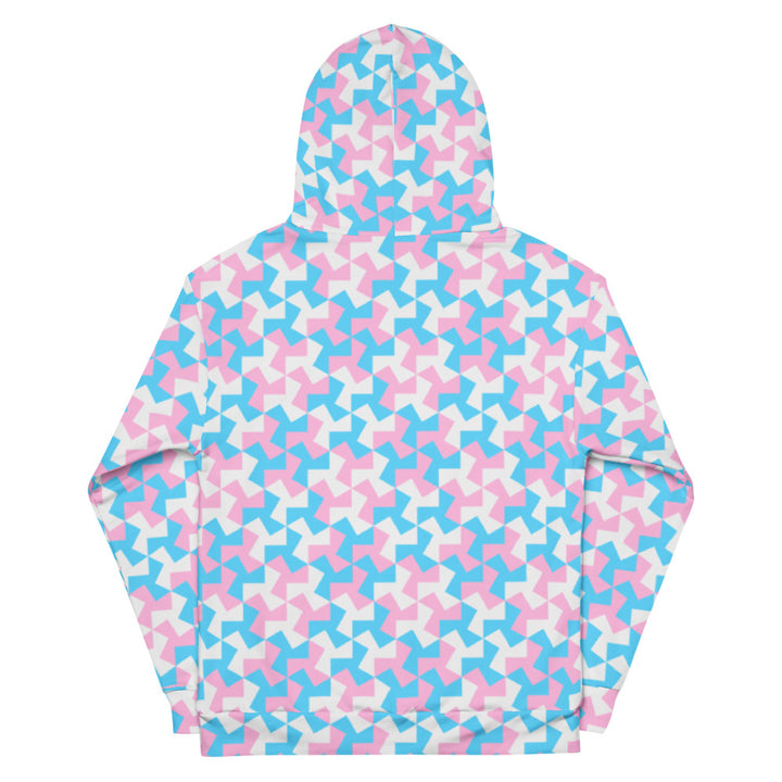 Trans Pride Pattern X Hoodie Hoodies AOP The Rainbow Stores