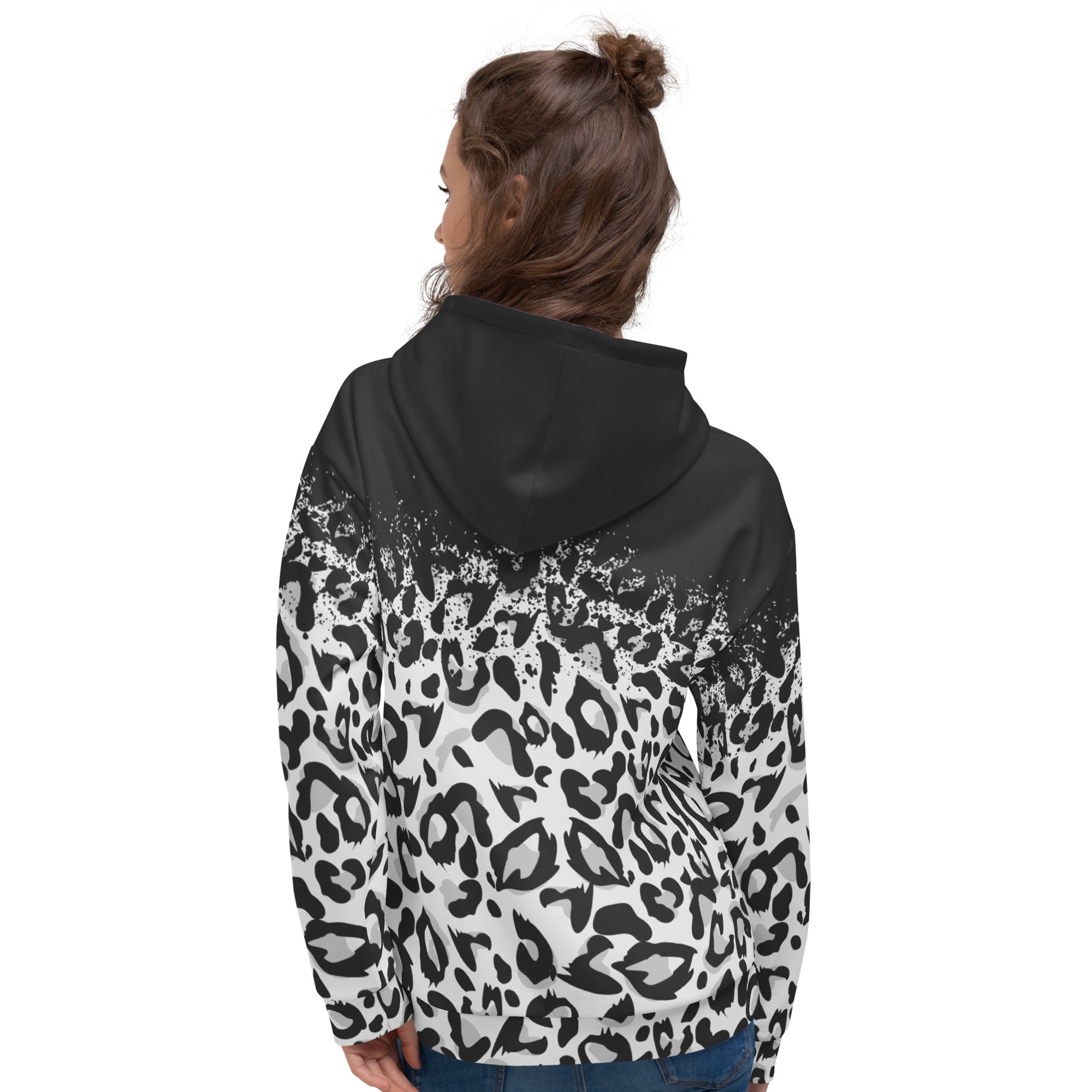 Snow Leopard Fade Hoodie – The Rainbow Stores