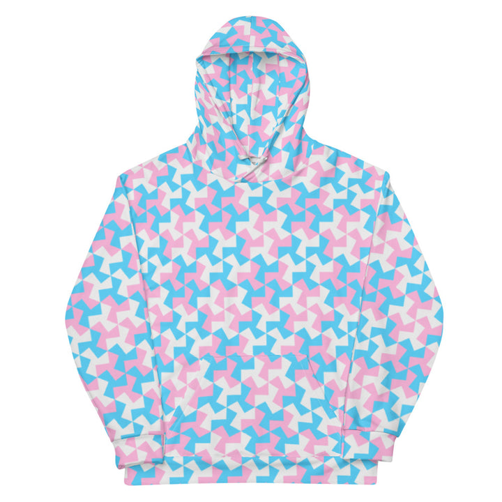 Trans Pride Pattern X Hoodie Hoodies AOP The Rainbow Stores