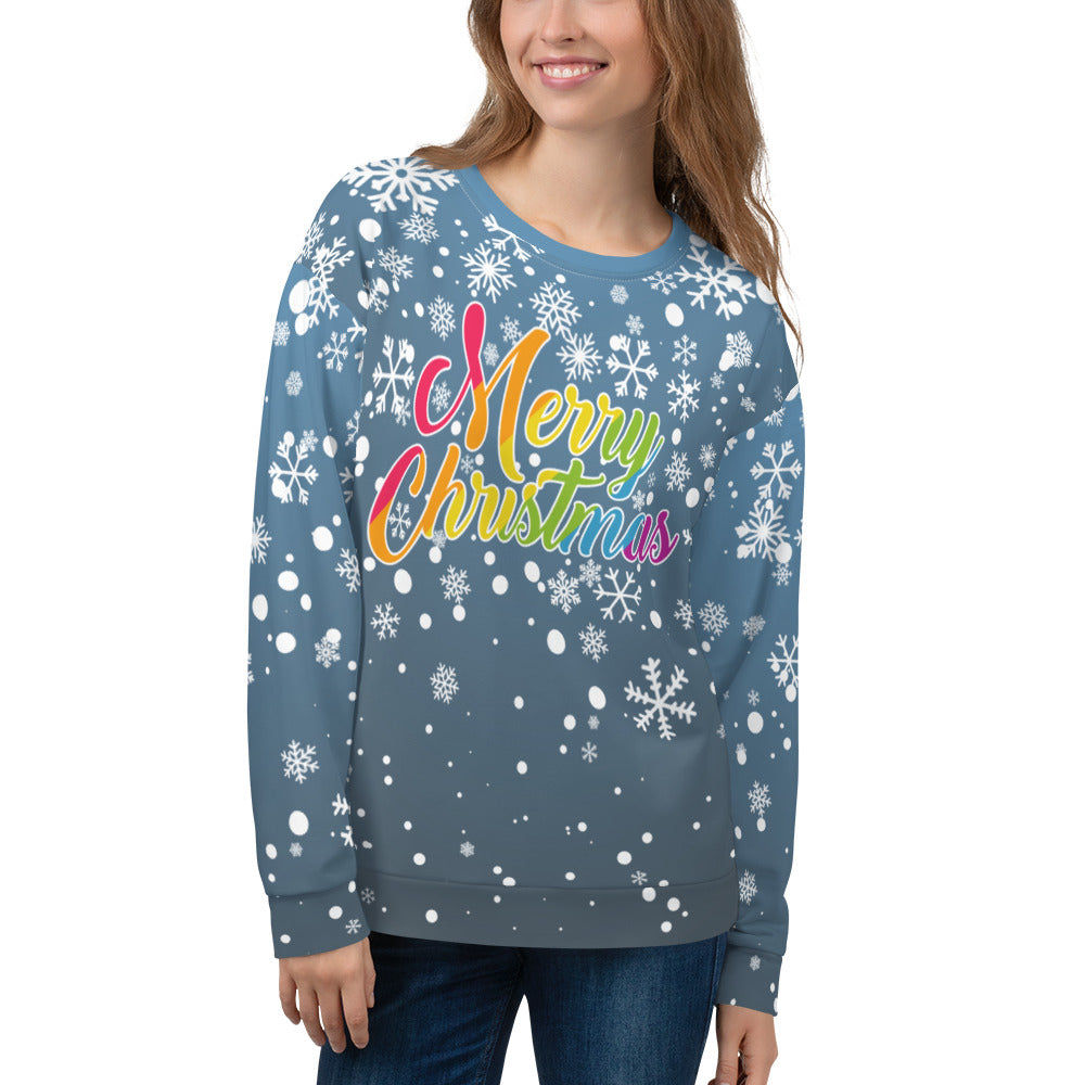 Pride Christmas Sweatshirt No. 1 Sweatshirts AOP The Rainbow Stores
