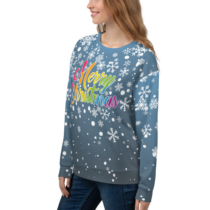 Pride Christmas Sweatshirt No. 1 Sweatshirts AOP The Rainbow Stores