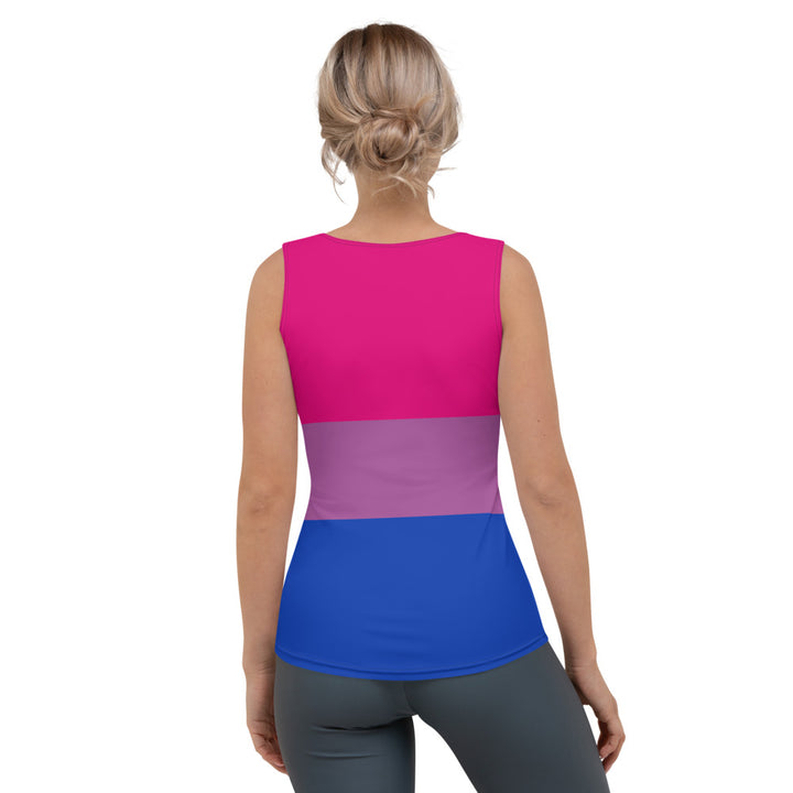 Bisexual Pride Flag Fitted Vest Vests and Tank Tops The Rainbow Stores