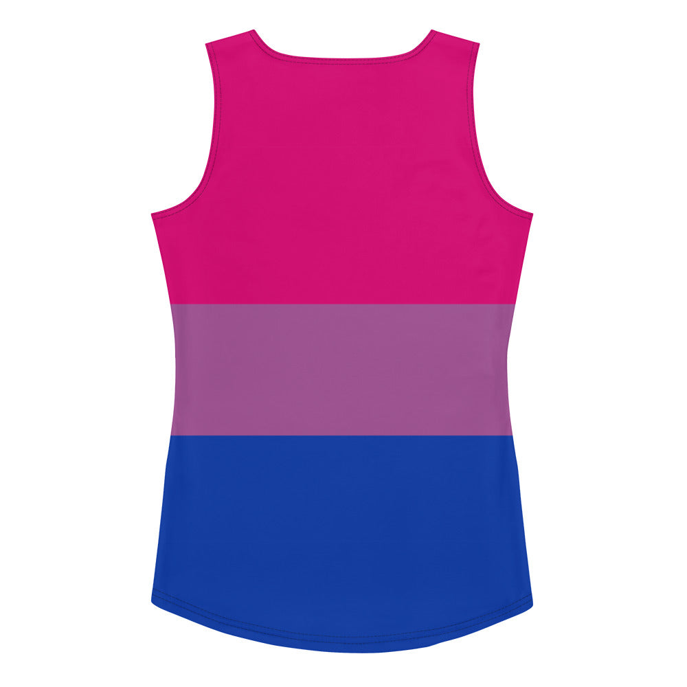 Bisexual Pride Flag Fitted Vest Vests and Tank Tops The Rainbow Stores