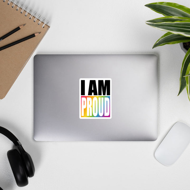 I Am Proud Sticker Stickers The Rainbow Stores