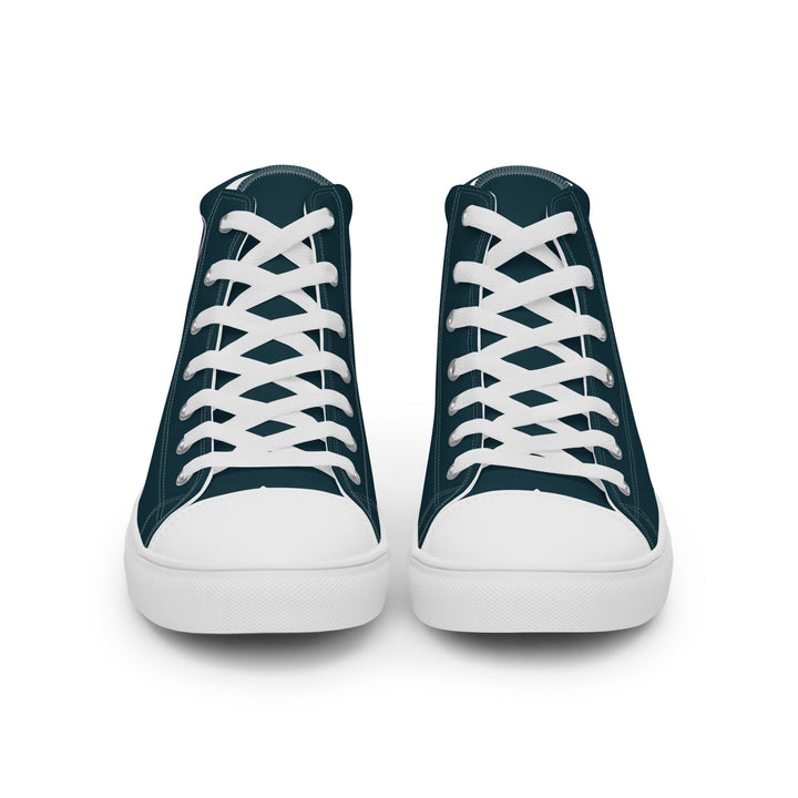 Six Colours Of Love Blue High Top Trainers (male sizes) High Tops The Rainbow Stores