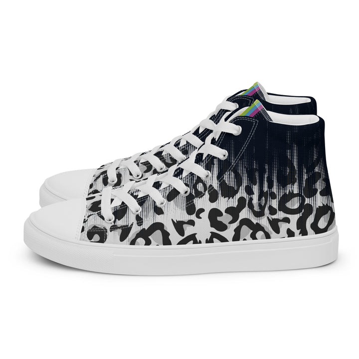 Faded Leopard High Top Trainers (male sizes) High Tops The Rainbow Stores