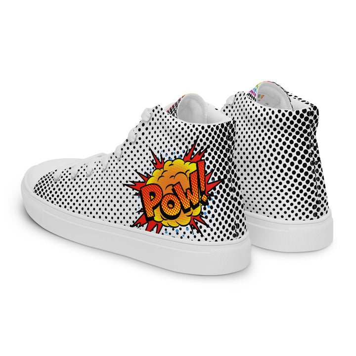 Pow! Pop Art High Top Trainers (male sizes) High Tops The Rainbow Stores
