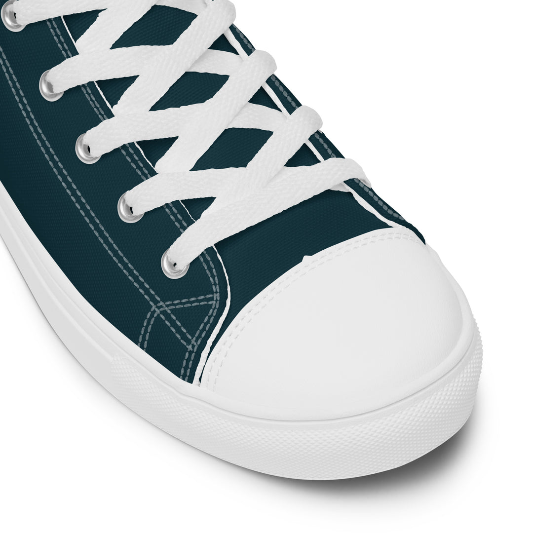 Six Colours Of Love Blue High Top Trainers (male sizes) High Tops The Rainbow Stores