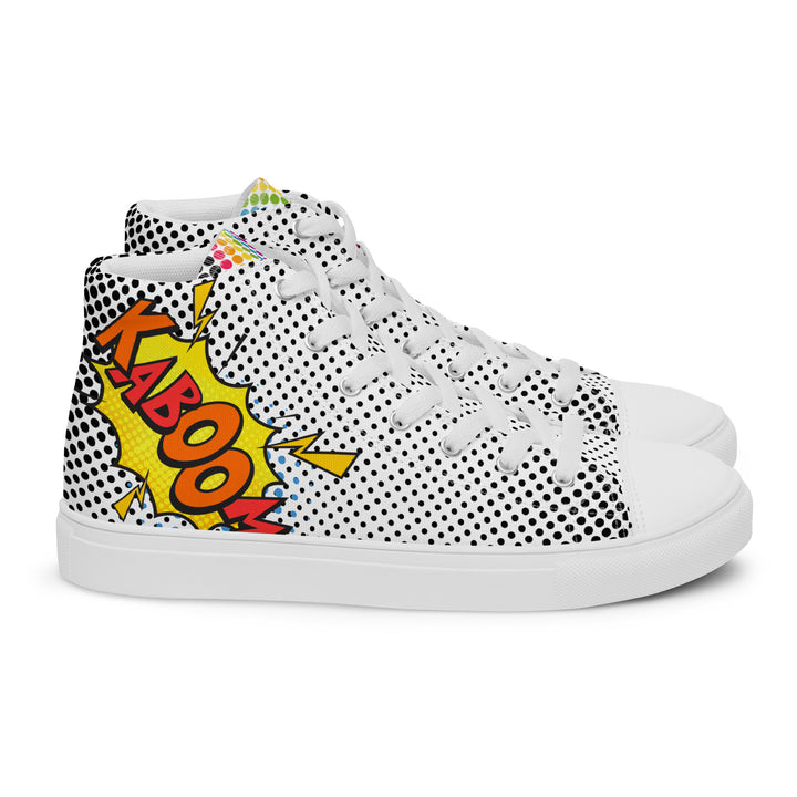 Pow! Pop Art High Top Trainers (male sizes) High Tops The Rainbow Stores