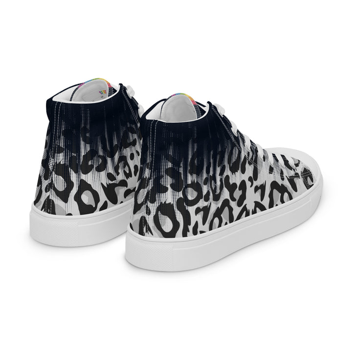Faded Leopard High Top Trainers (male sizes) High Tops The Rainbow Stores