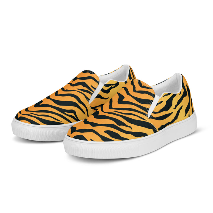 Rainbow Tiger Print Slip-on Shoes (male sizes) Slip Ons The Rainbow Stores